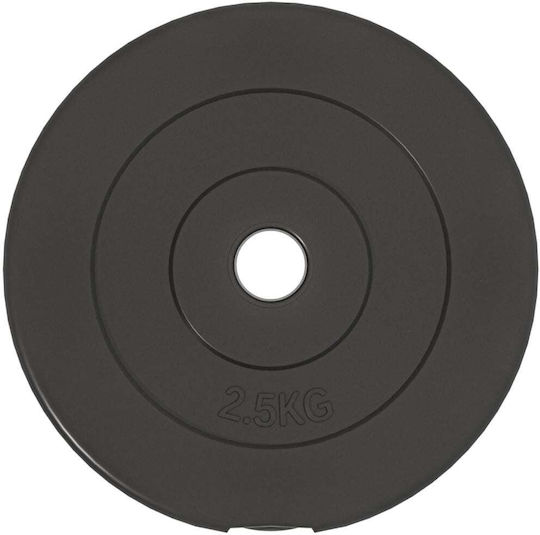 vidaXL Set of Plates Rubber 6pcs Total Weight 30kg Φ25mm
