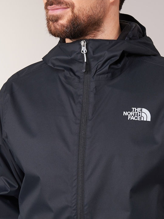 Quest Hooded Зимно Яке Водоустойчиво и Ветроустойчиво Черно Tnf