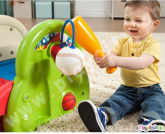 Rutsche Step 2 mit Korb für 1+ Jahre Jahre Bunt