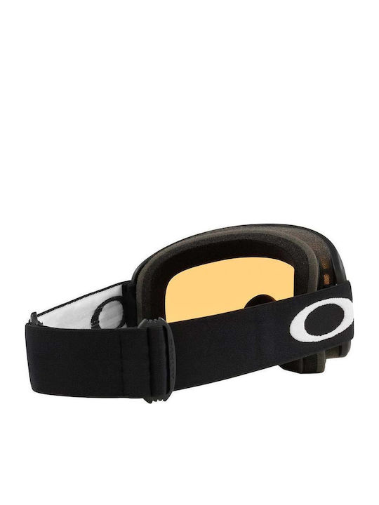 Oakley O-Frame 2.0 Pro Mască de schi și snowboard pentru adulți, neagră cu lentilă portocalie
