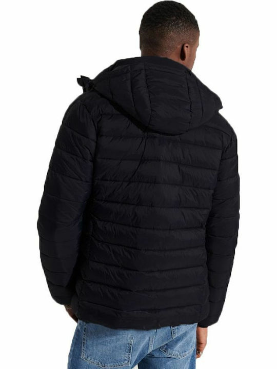 Classic Fuji Winter Jacket Puffer Black