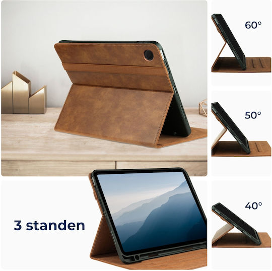 Rosso Element Klappdeckel Braun (Galaxy Tab A8) 109576