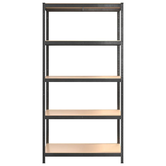vidaXL Dexion Regal 90x45x180cm mit 5 Regalen Gesamtbelastbarkeit 875kg