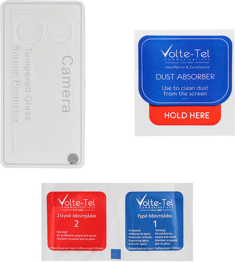 Volte-Tel 9H 0.25mm 3D Curved Camera Protection Tempered Glass for the Galaxy Z Flip4 8325960