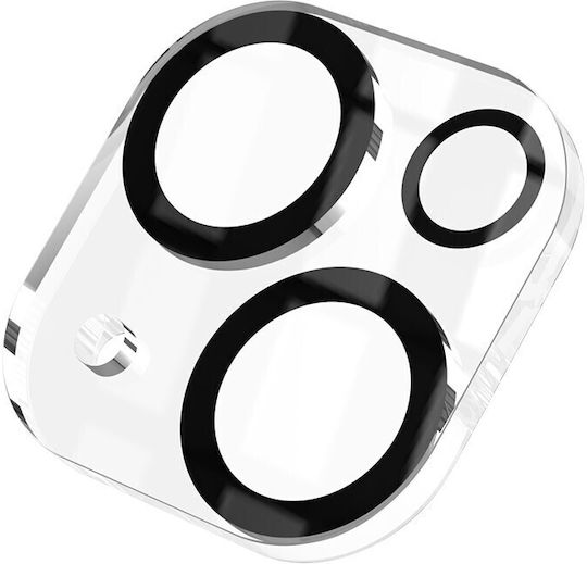 Hoco 3D Metal G13 Camera Protection Metal Frame Black for the iPhone 14 / 14 Plus