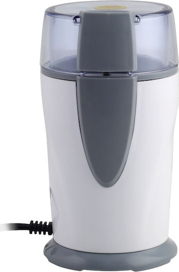 Royalty Line Electric Coffee Grinder 150W for 50gr Beans White