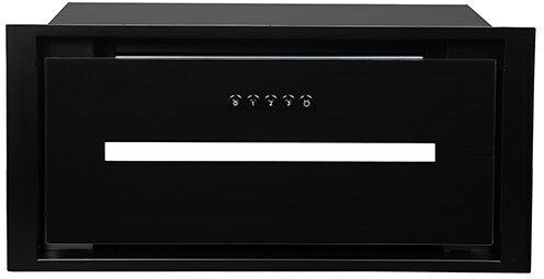 Maan Helios 60 Push Button Μηχανισμός Απορρόφησης 60cm Μαύρος