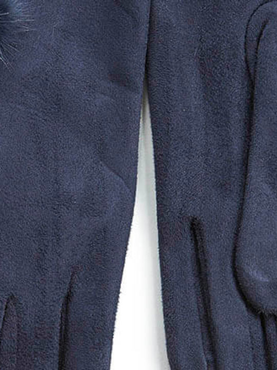Marineblau Handschuhe Berührung