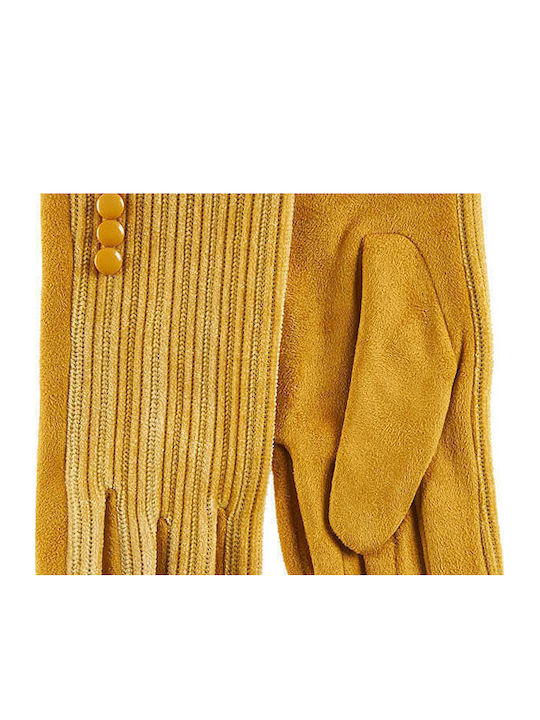 Gelb Handschuhe Berührung