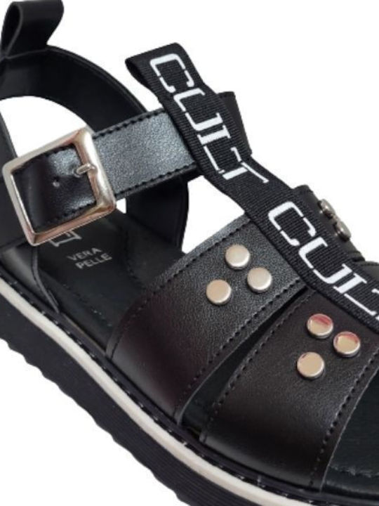 Cult Young Sandal Black