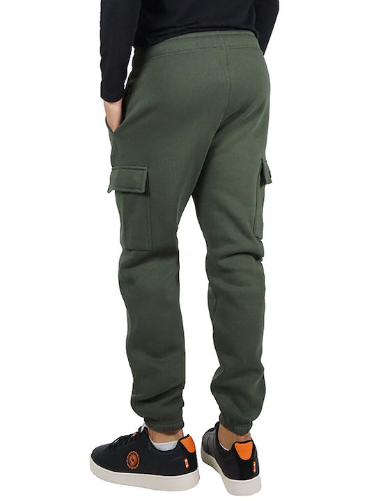 Cover Men's Cotton Trousers "FARMY" Olive Regular Fit (ZX901) (98% Cotton, 2% Elastane)