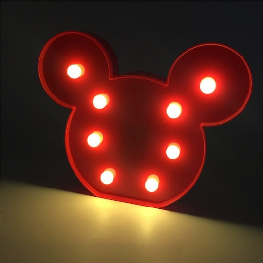 Led Kids Decorative Lamp Mickey Black Led Kids Decorative Lamp Mickey Black
