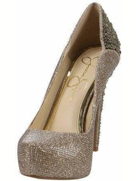Pehyton Gold Heels