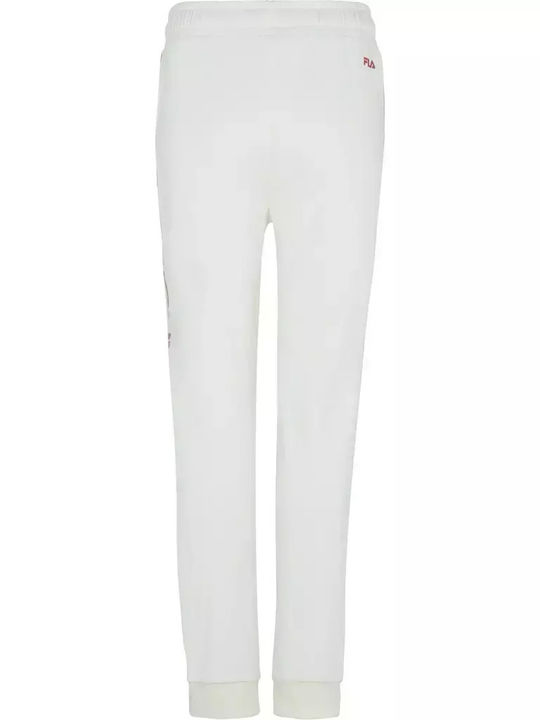 Fila Women's Fabric Trousers with Elastic White