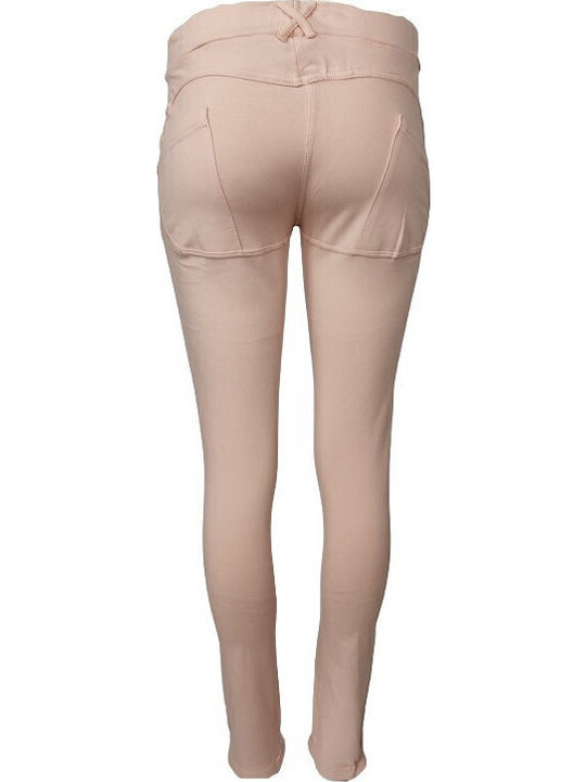 Women's Long Legging High Waisted Beige
