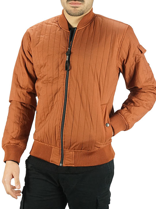 Marcus Men's Bomber Jacket Tabac Brown