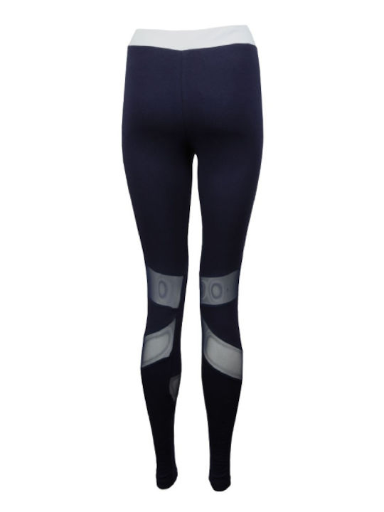 Amara Women's Long Training Legging Navy Blue