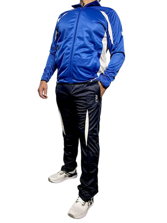 Sol's Camp Nou 90300 Herren-Sweatpants-Set Royal blue / White