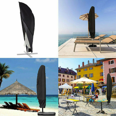 Waterproof Umbrella Cover Black 30x45x81cm