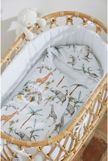 Bimbidreams Blanket Stroller White Africa