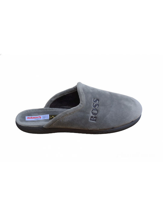 Adam's Shoes 1 Men's Slipper Gray