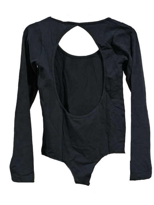 Helios Frauen Bodysuit Schwarz