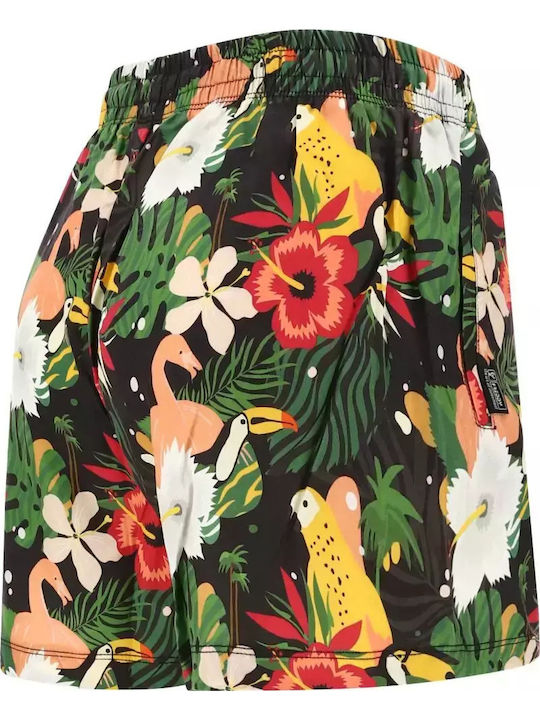 Women's High-waisted Shorts Black