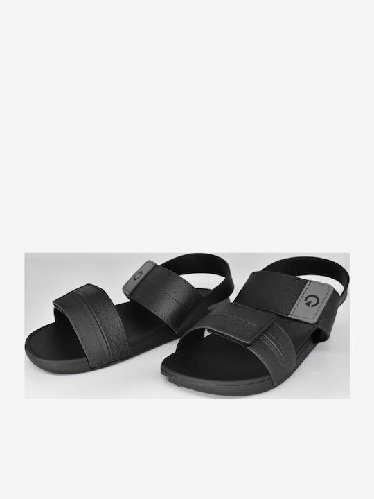 Herrensandalen in Schwarz Farbe