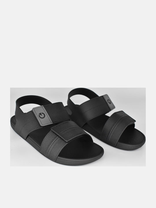 Herrensandalen in Schwarz Farbe