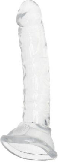 Toyz4lovers Real Realistic Dildo with Suction Cup Transparent 11.4cm