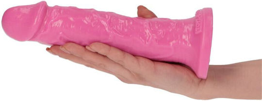 Toyz4lovers Ρεαλιστικό Dildo με Βεντούζα Ροζ 20cm