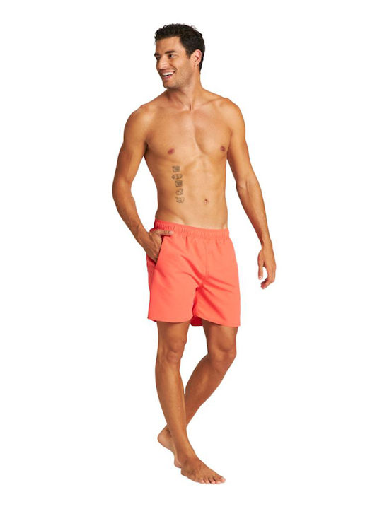 Arena Fundamentals Herren Badehose Orange Monochrom