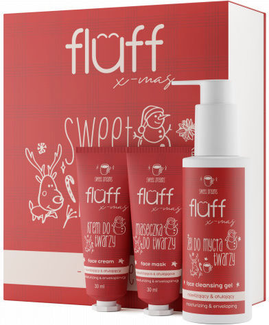 Fluff Sweet Dreams Skin Care Set for Moisturizing & Facial Cleaning