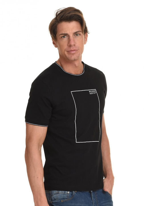 Splendid Men's Short Sleeve T-shirt Black