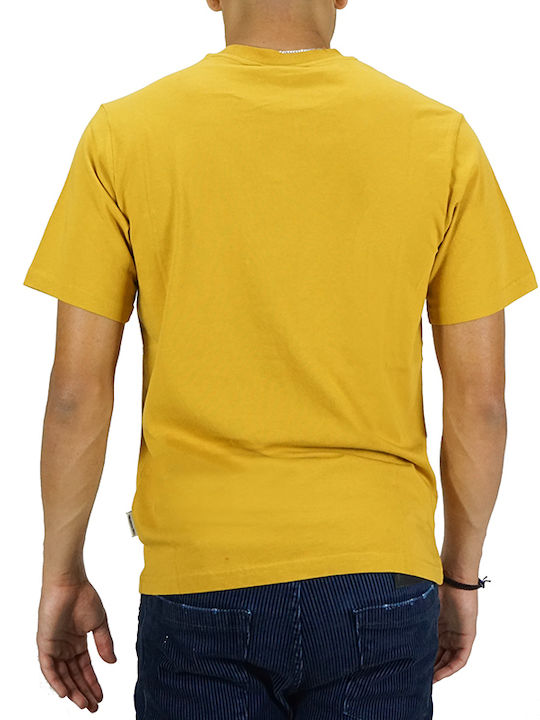 Franklin & Marshall Men's Short Sleeve T-shirt Yellow