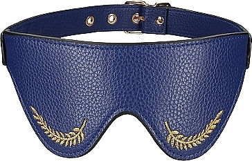 Shots Ouch Sailor Themed Eye Mask BDSM Maske Blue
