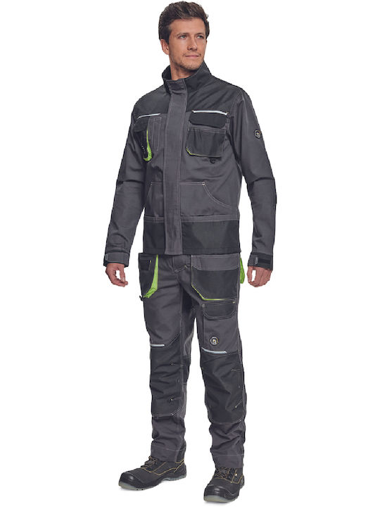 Cerva Greendale Work Jacket Reflective Gray