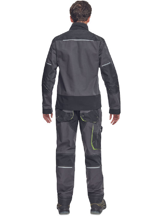 Cerva Greendale Work Jacket Reflective Gray