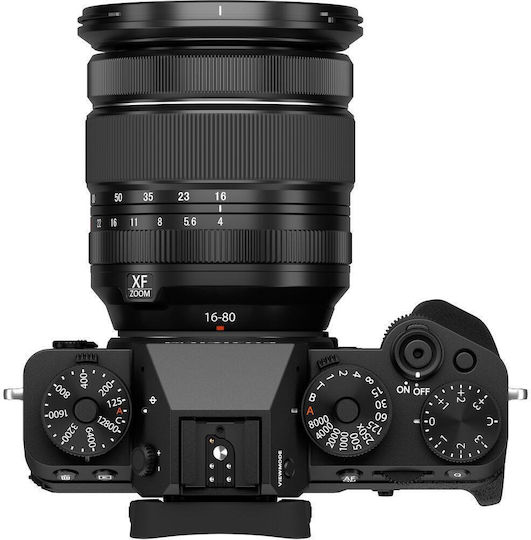Fujifilm X-T5 Spiegellose Kamera Kit (XF 16-80mm F4 R OIS WR) Schwarz