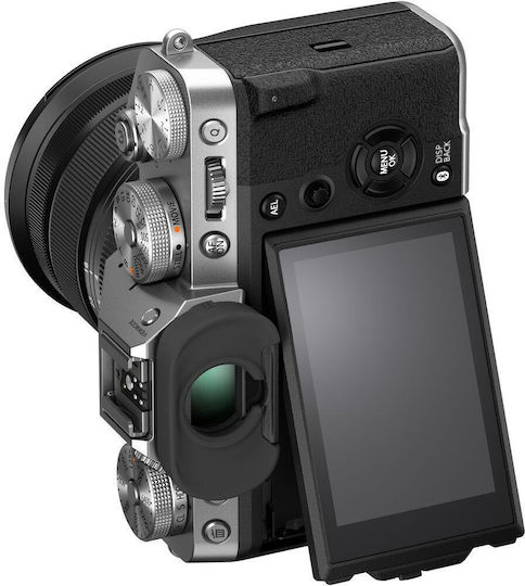 Fujifilm X-T5 Mirrorless Cameră Kit (XF 16-80mm F4 R OIS WR) Argintie