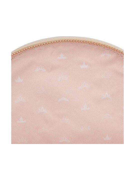 Loungefly Ultimate Princess Metal Crown Geantă pentru Copii de umar Bej 19bucx6bucx20buccm.