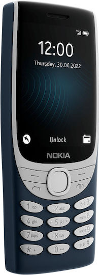 Nokia 8210 Dual SIM Κινητό με Κουμπιά Blue