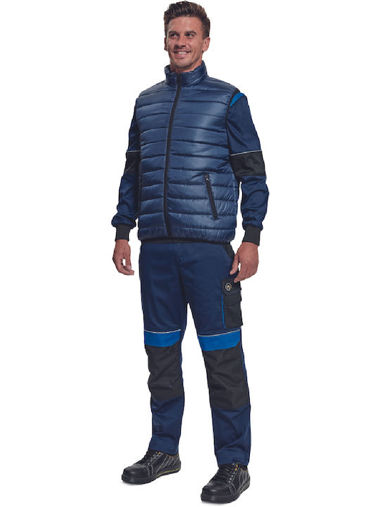 Cerva Max Neo Light Bărbați Vestă de siguranță Impermeabilă Albastru marin Cerva Max Neo Light Bărbați Vestă de siguranță Impermeabilă Albastru marin