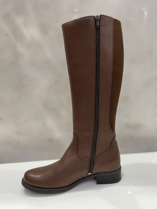 Damenstiefel Tabac Braun