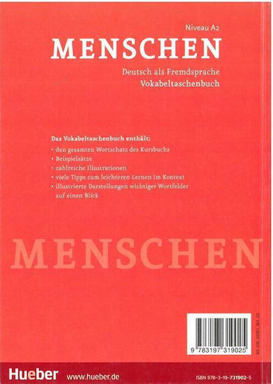 MENSCHEN A2 VOKABELTASCHENBUCH