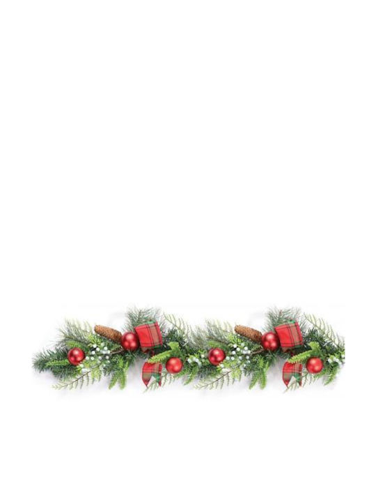 Lianos Crăciun Ghirlande Plastică Verde 120cm 1buc