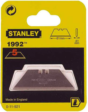 Stanley Lame de Cutter Trapezoidală 5buc