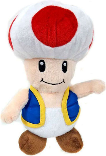 Nintendo Plüsch Super Mario Toad der Pilz Super Mario 31 cm