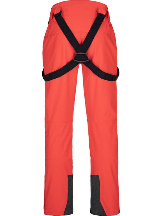 Kilpi Rhea-M SM0409KI-RED Men's Trousers for Ski & Snowboard Soft Shell Red