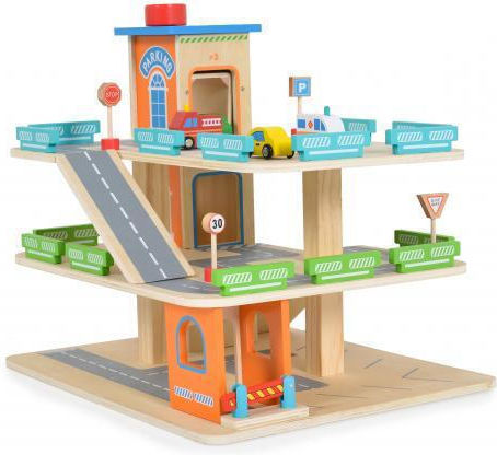 Ecotoys Γκαράζ με Ανελκυστήρα Γκαράζ